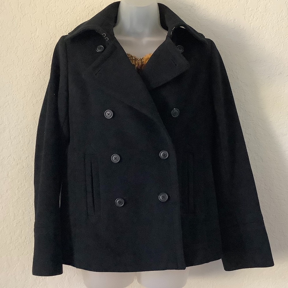J. Crew 100% Wool Pea Coat